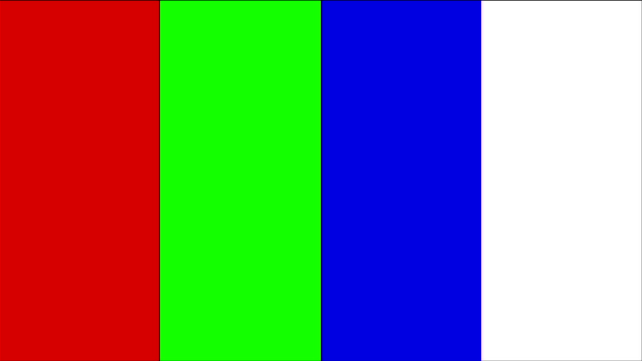 Bring-up test pattern